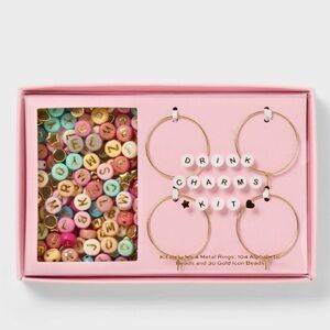 NEW 4ct Valentine's Day Customizable Bead Drink
Marker Kit - Spritz girls night